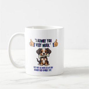CANECA DE CAFÉ ADMIRO-TE MUITO
