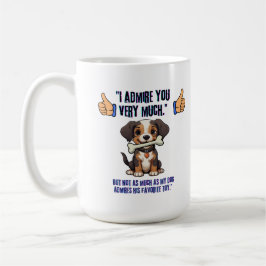 CANECA DE CAFÉ ADMIRO-TE MUITO