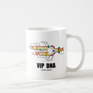 Caneca De Café ADN do VIP (humor da réplica do ADN)