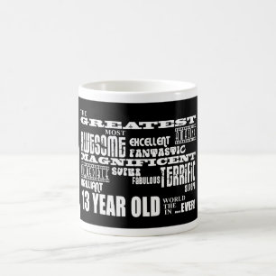 Caneca De Café Adolescente de treze anos da 13a festa de