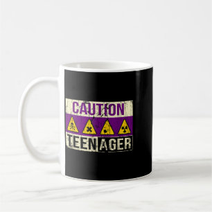 Caneca De Café Adolescente Divertido Aniversário de 13 Anos Menin