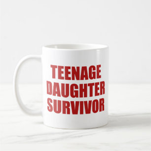 Caneca De Café Adolescente Sobrevivente do Café