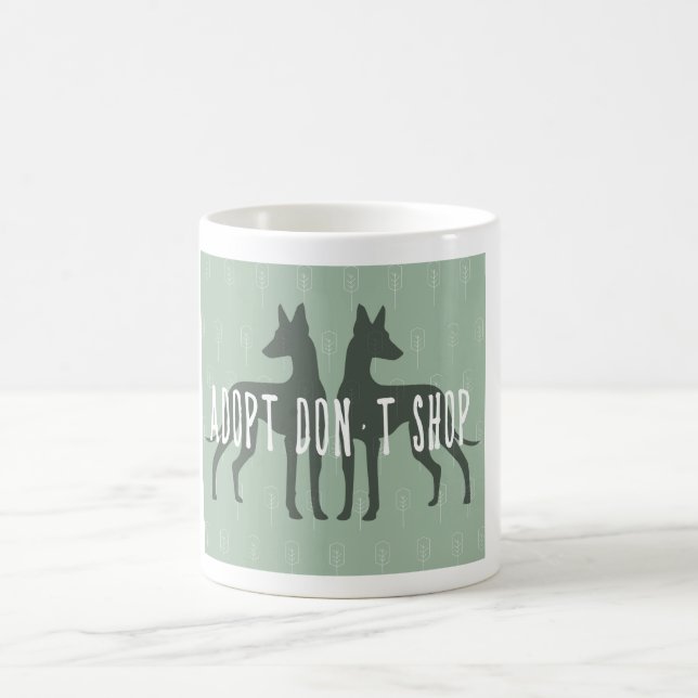 Caneca De Café "Adopt, don't shop" mug (Centro)