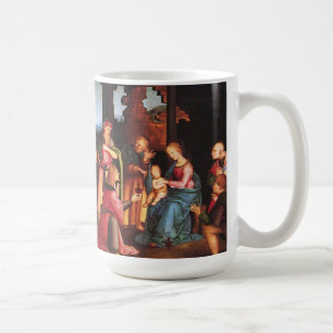 CANECA DE CAFÉ ADORAÇÃO DOS MAGI