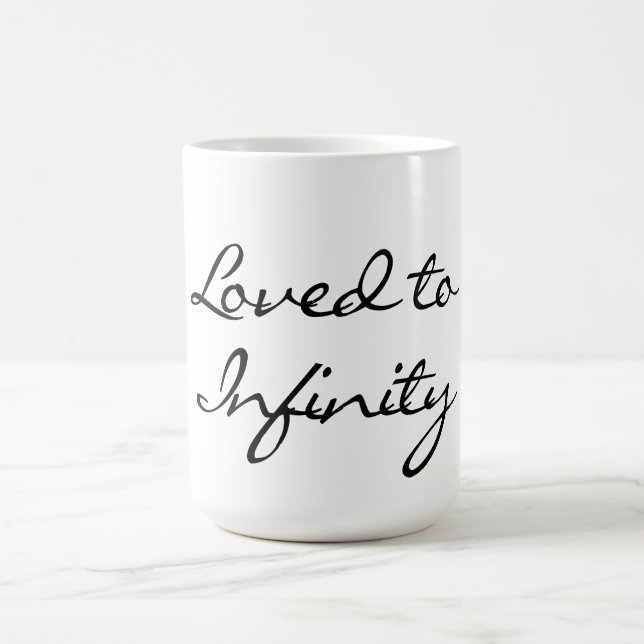 Caneca De Café Adorado ao Infinito (Centro)