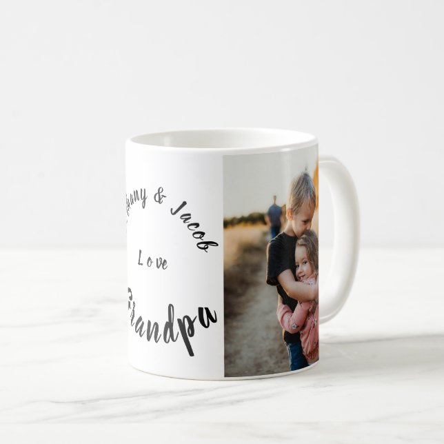 Caneca De Café Adoramos Vovô (Frente Esquerda)
