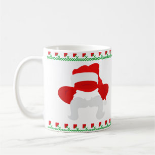 Caneca De Café Adorava um Natal abençoado.