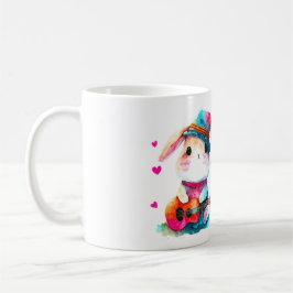 Caneca De Café Adoráveis Aves: Um Design especial do dia do Namor