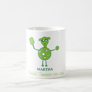 Caneca De Café Adorável e Simpático Sr. Pickleball