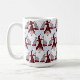 Caneca De Café Adorável Gnomo Negro Vermelho Xmas Natal Crianças 