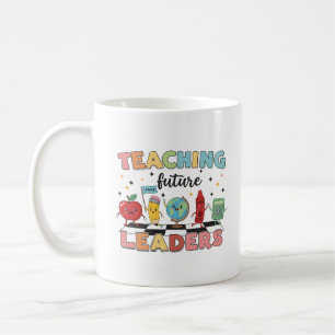 Caneca De Café Adorável Kawaii Ensinando Futuros Líderes Professo