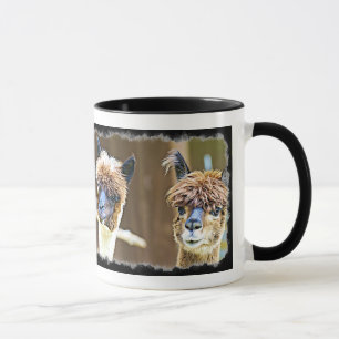 Caneca de café adorável mas engraçada das alpac