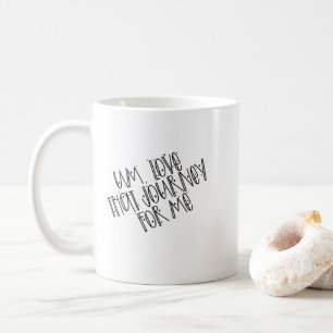 Caneca De Café "Adorei essa jornada por mim" Mug
