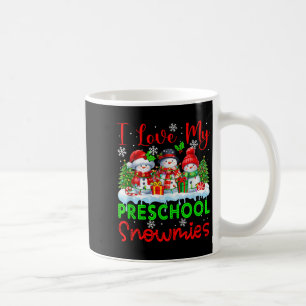 Caneca De Café Adoro A Minha Pré-Escola, Professora De Natal Stu