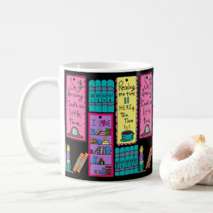Caneca De Café Adoro Books Mug