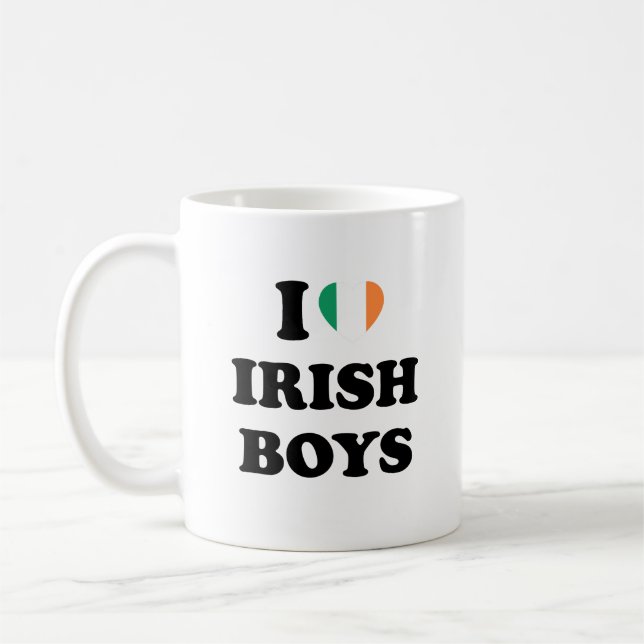 Caneca De Café Adoro Irish Boys (Esquerda)