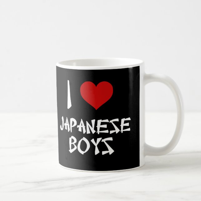 Caneca De Café Adoro japoneses (Direita)