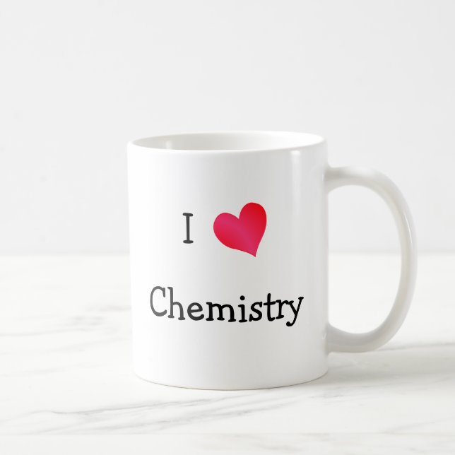 Caneca De Café Adoro Química (Direita)