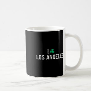 Caneca De Café Adoro Rua de Véu Shamrock de Los Angeles.