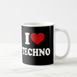 Caneca De Café Adoro Techno