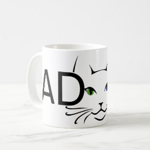 Caneca De Café Adotar Cat