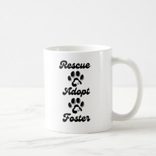 Caneca De Café Adotar Foster de Salvamento - Adotar um Dia de Pet