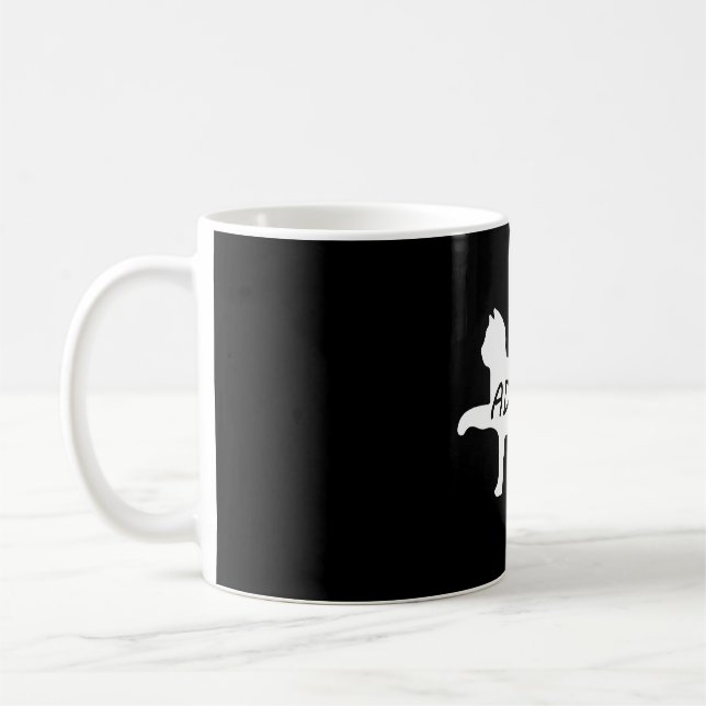 Caneca De Café Adotar Gato    (Esquerda)