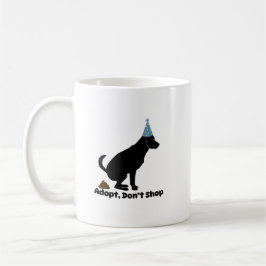 Caneca De Café Adotar um Prateleiro | Mug de Suporte de Emergênci