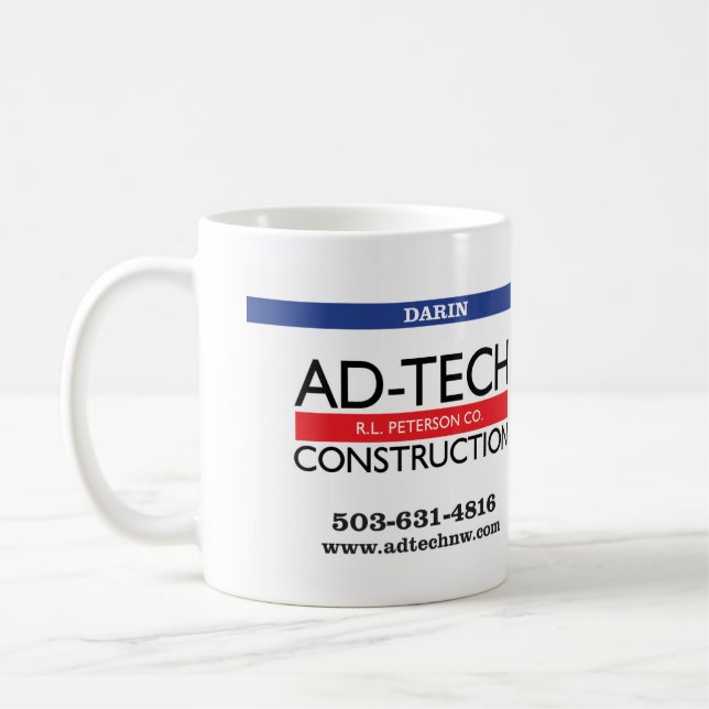 Caneca De Café AdTechMugDARIN (Esquerda)