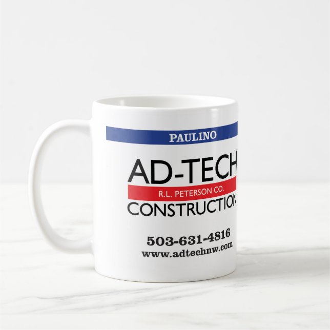 Caneca De Café AdTechMugPAULINO (Esquerda)