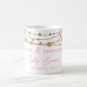 Caneca De Café Adulto Grande Canhão de Aniversário