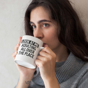 Caneca De Café Adultos Por Todo O Lugar