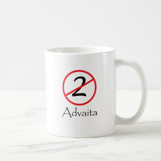 Caneca De Café Advaita - não dois