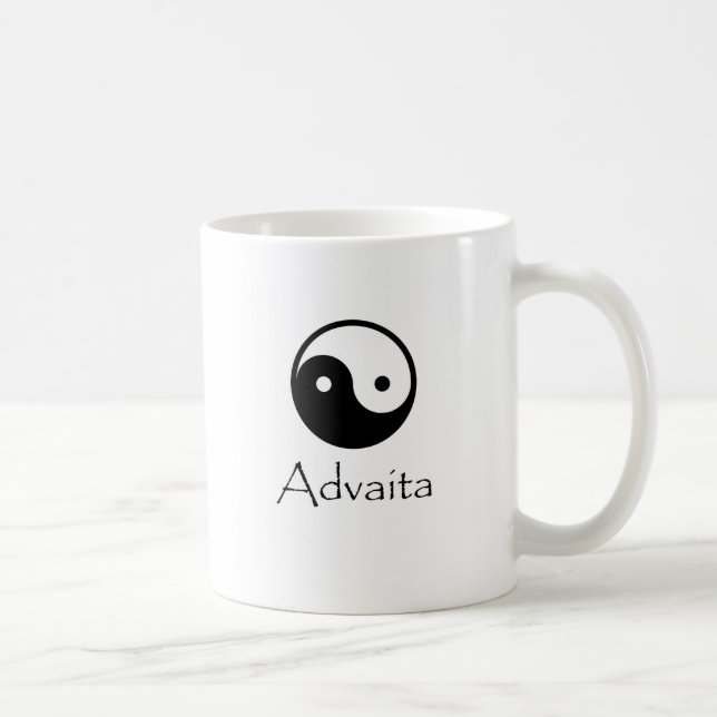 Caneca De Café Advaita Yin & Yang (Direita)