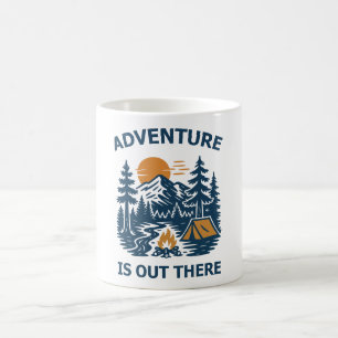 Caneca De Café Adventure está lá fora