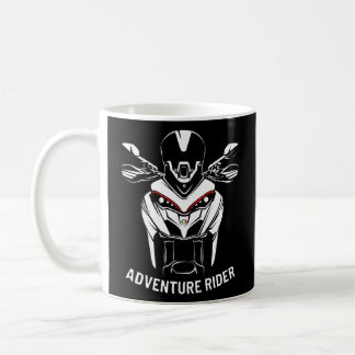 Caneca De Café Adventure Motorcycle Rider Off Road Italiana Strad