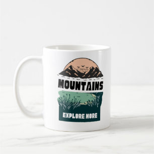 Caneca De Café Adventure Mountain
