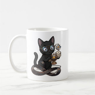 Caneca de Café Advogada Gata Preta Justiça