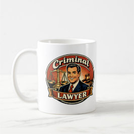 Caneca De Café Advogado Criminal