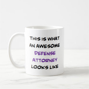 Caneca De Café advogado de defesa, incrível