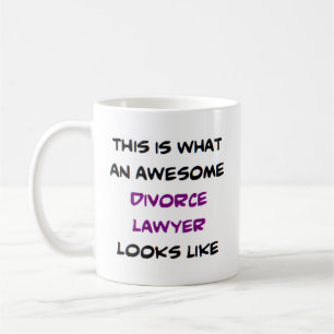 Caneca De Café advogado de divórcio incrível