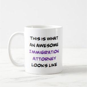 Caneca De Café advogado de imigração, incrível