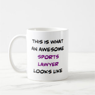 Caneca De Café advogado desportivo incrível