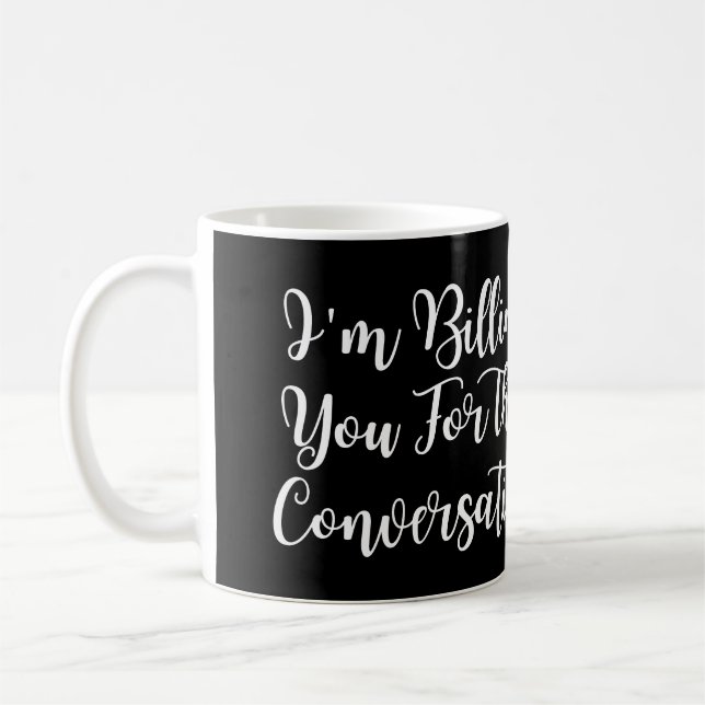 Caneca De Café Advogado engraçado (Esquerda)