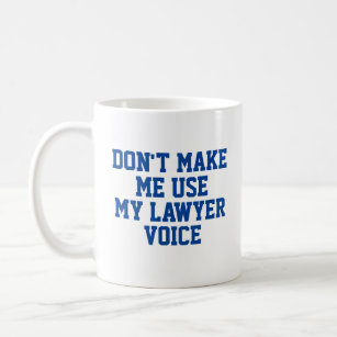 Caneca De Café Advogado Escritório Gift Mug   Slogan Engraçado