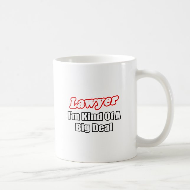 Caneca De Café Advogado...Grande negócio (Direita)