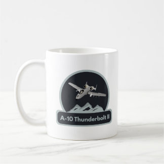 Caneca De Café Aeronave americana A-10 Warthog Jet