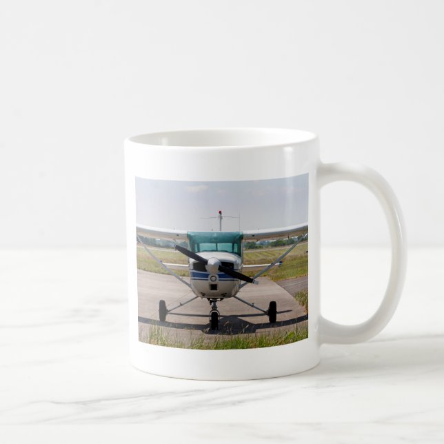 Caneca De Café Aeronave de Cessna (Direita)