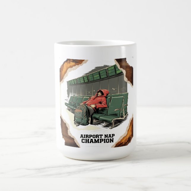 Caneca De Café Aeroporto Nap Champion Classic Mug - Essencial (Centro)