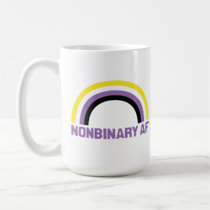 Caneca De Café AF não binária
